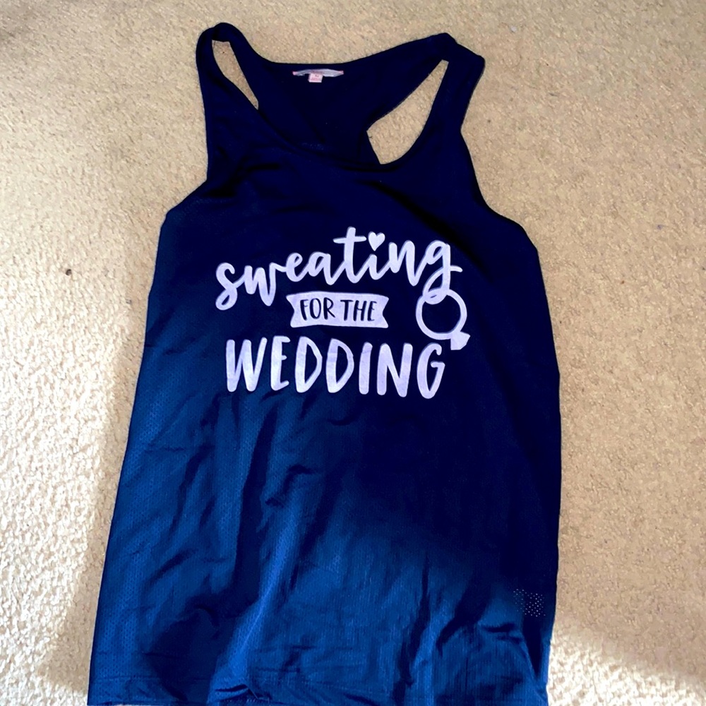 Work out wedding tank